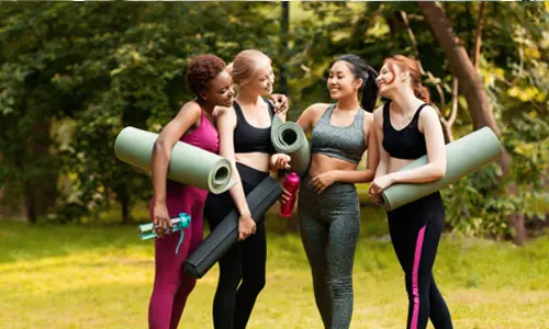 Jak odróżnić przód od tyłu maty do jogi?