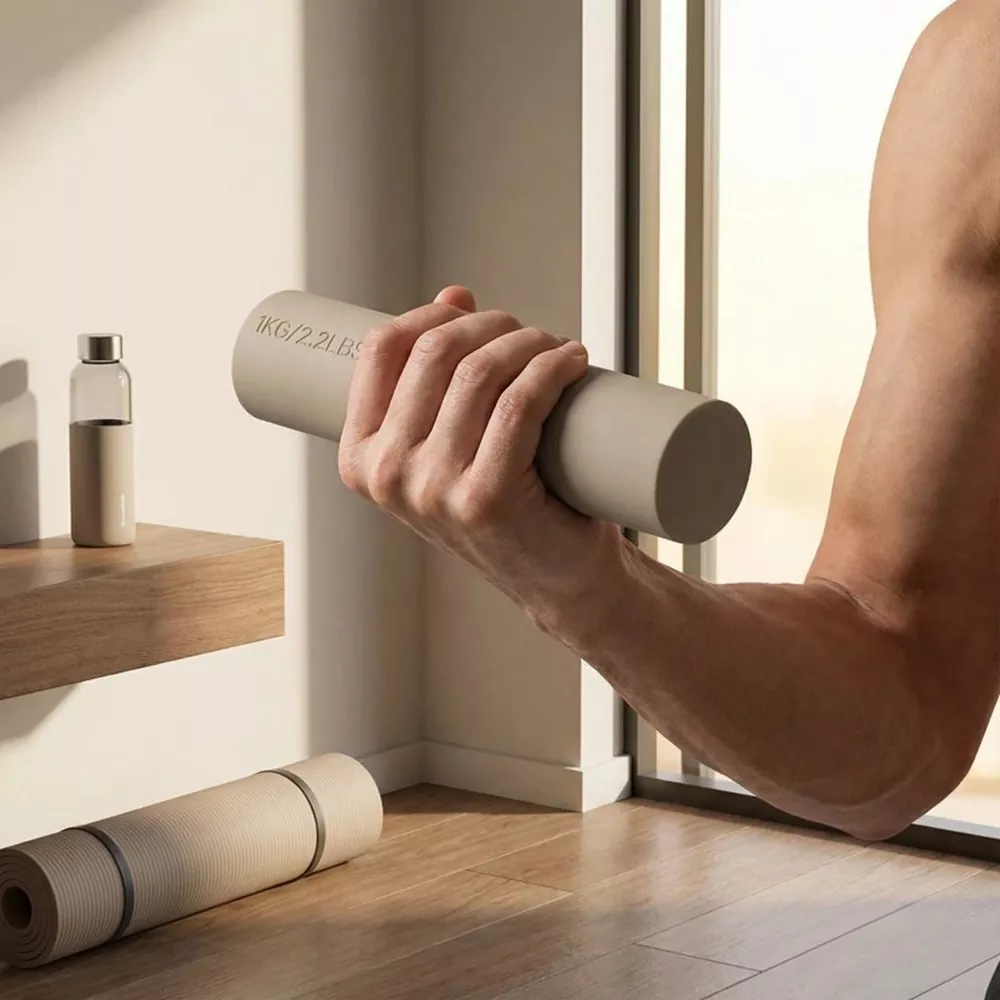 Silicone Flat-Top Dumbbells